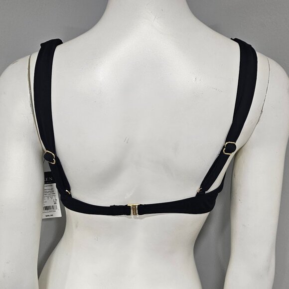 Lauren Ralph Lauren Beach Club Solid Ruffle Bikini Top - Picture 4 of 9